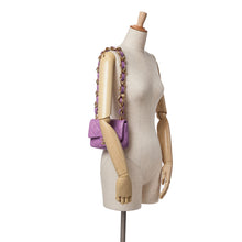 Chanel | Pre-Owned Mini Quilted Lambskin Funky Town Flap | Purple