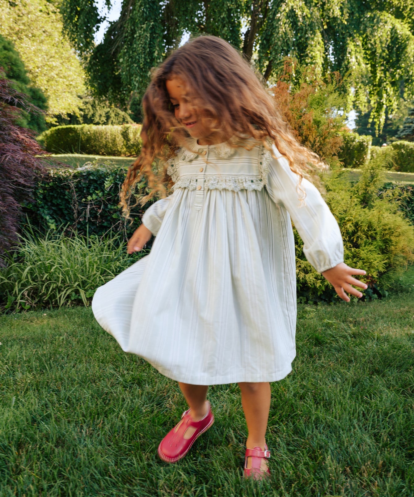 Girls | Sara Dress | Green
