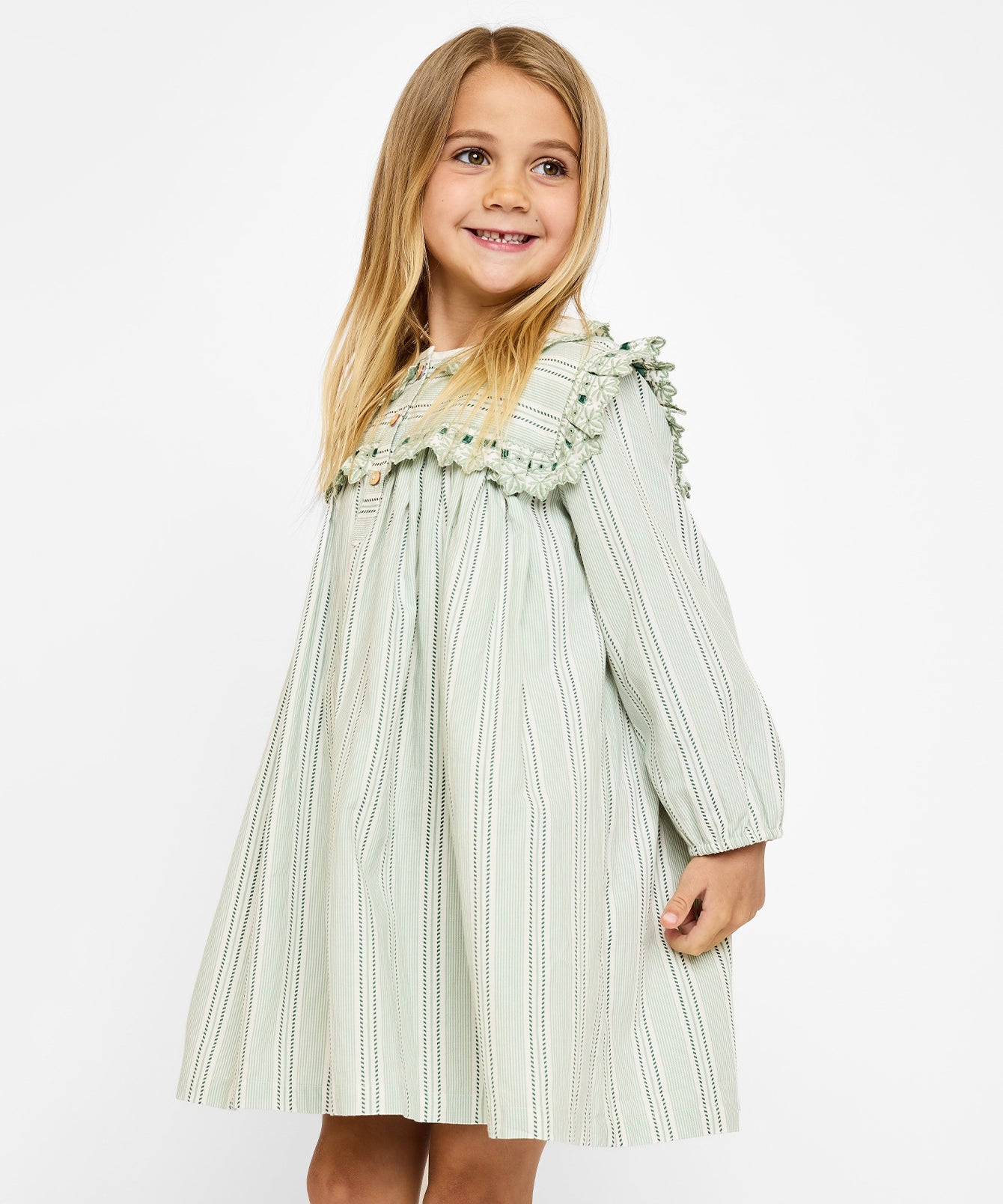 Girls | Sara Dress | Green