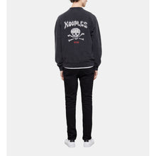 Screen Print Sweatshirt | Men | Black Washed