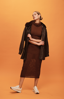 Daria Knit Dress | Cocoa