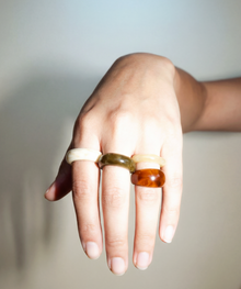 Dallas Resin Ring | Green