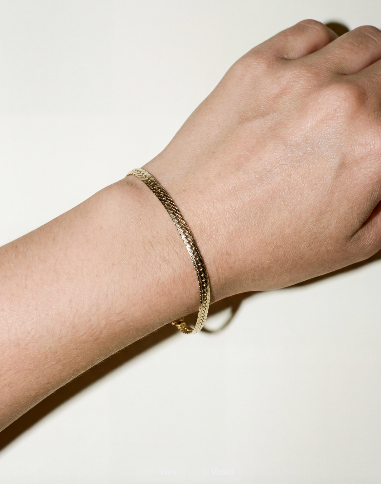 The Knitted Cuban Link Bracelet | 18Kt Gold Filled