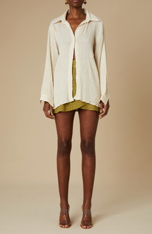 Havana Button Up Blouse | Cream