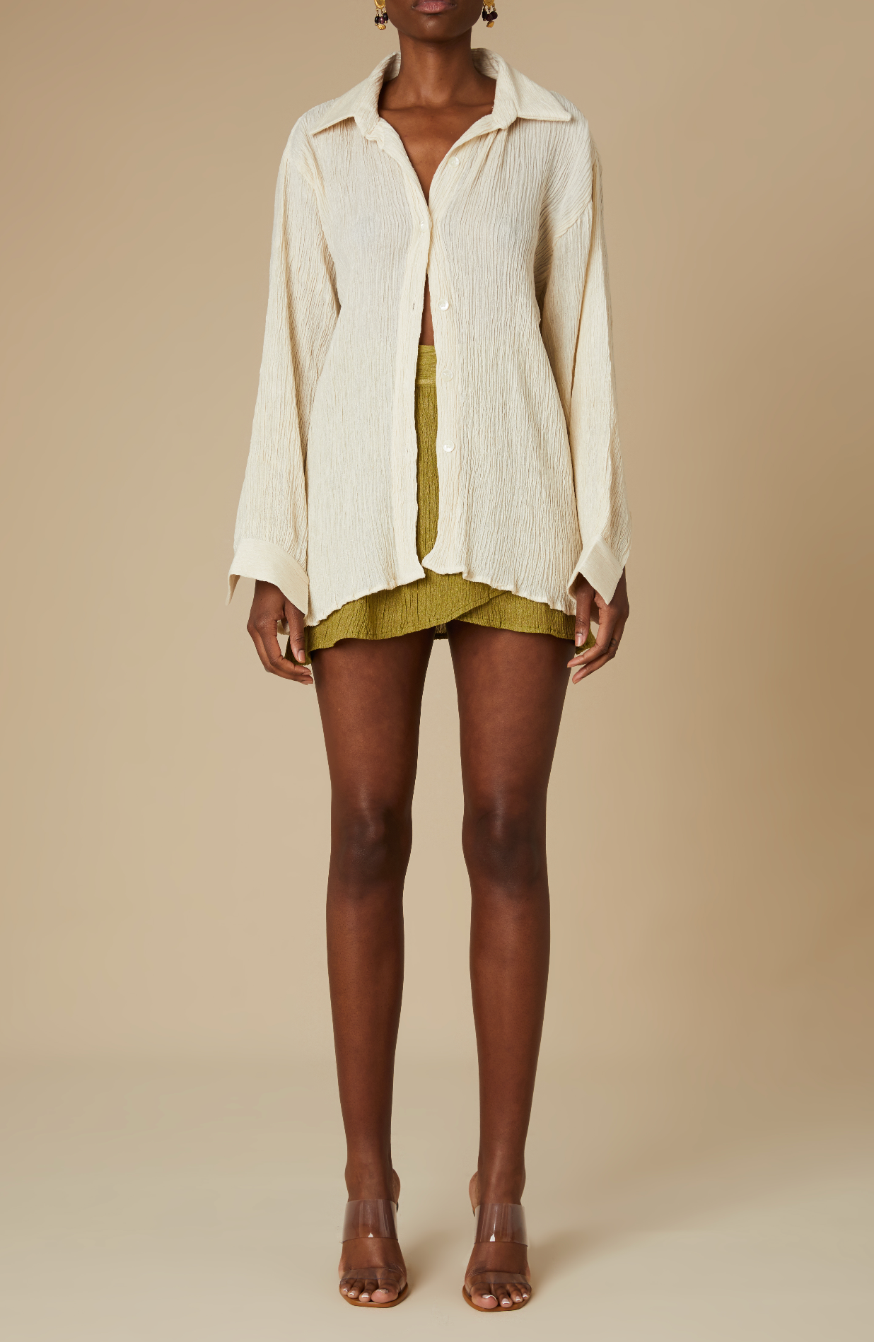 Havana Button Up Blouse | Cream