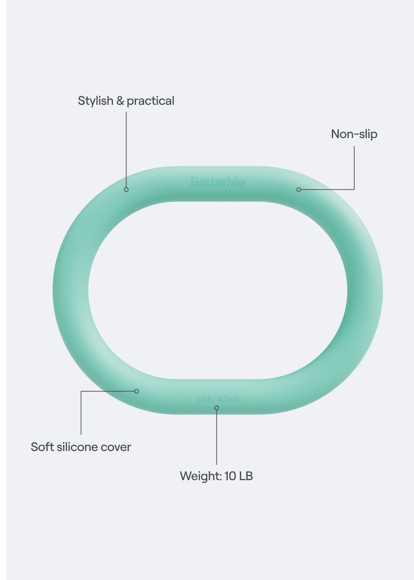 Sculpt Weight Loop | Subtle Mint