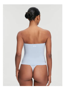Seamless Full-Length Tube Top | Sky Blue