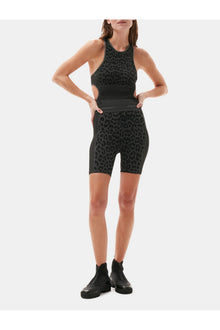 Seamless Jacquard Top | Black