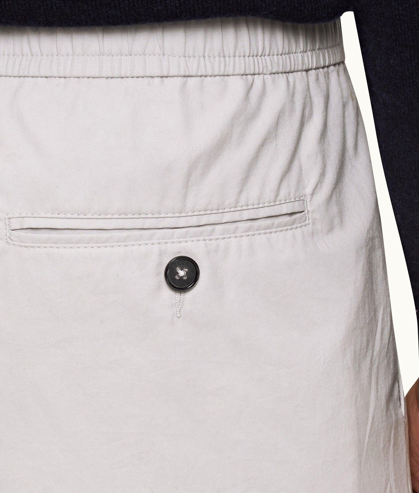 Sedgwick Poplin Tailored Fit Single Pleat Stretch-Cotton Trousers | Oyster Grey