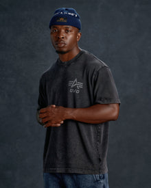 Mens | Alpha Industries Military Watch Cap | Replica Blue