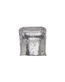 Sequin Tube Top | Silver