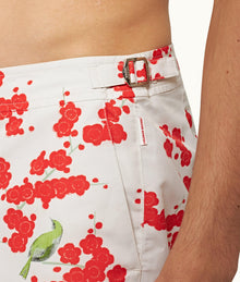 Setter Blossom Print Shorter-Length Swim Shorts | Red