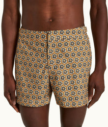 Setter Roseate Print Shorter-Length Swim Shorts | Mango