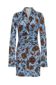 Shirley Mini Dress | Marcel Blue