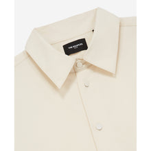 Shirt With Large Classic Collar | Men | Beige