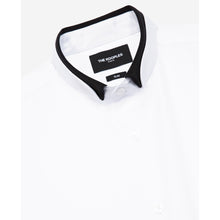 Shirt With Officer Collar | Men | White