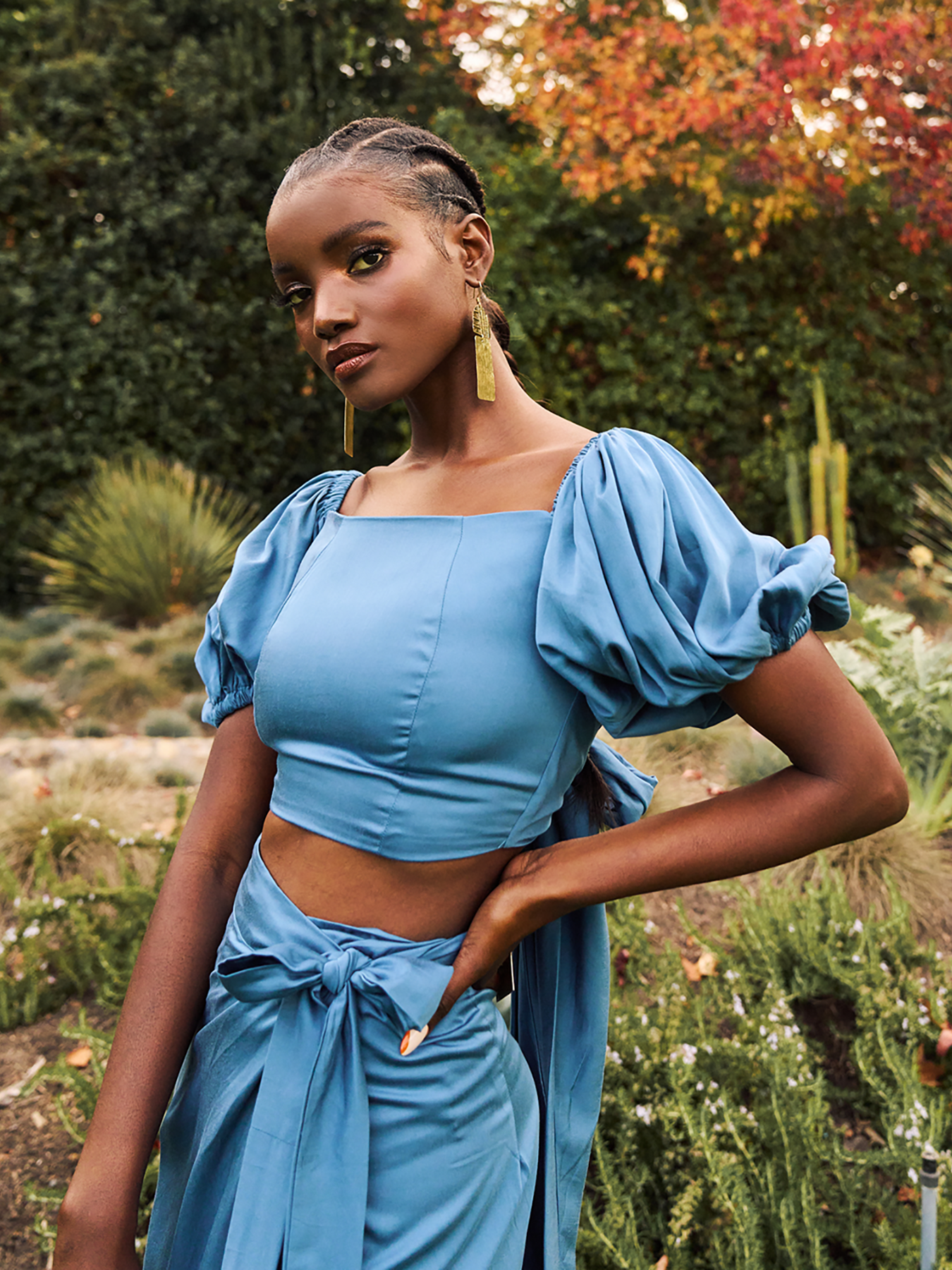 Sustainable Zany Top | Solid Teal