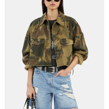 Short Denim Jacket | Women | Camouflage