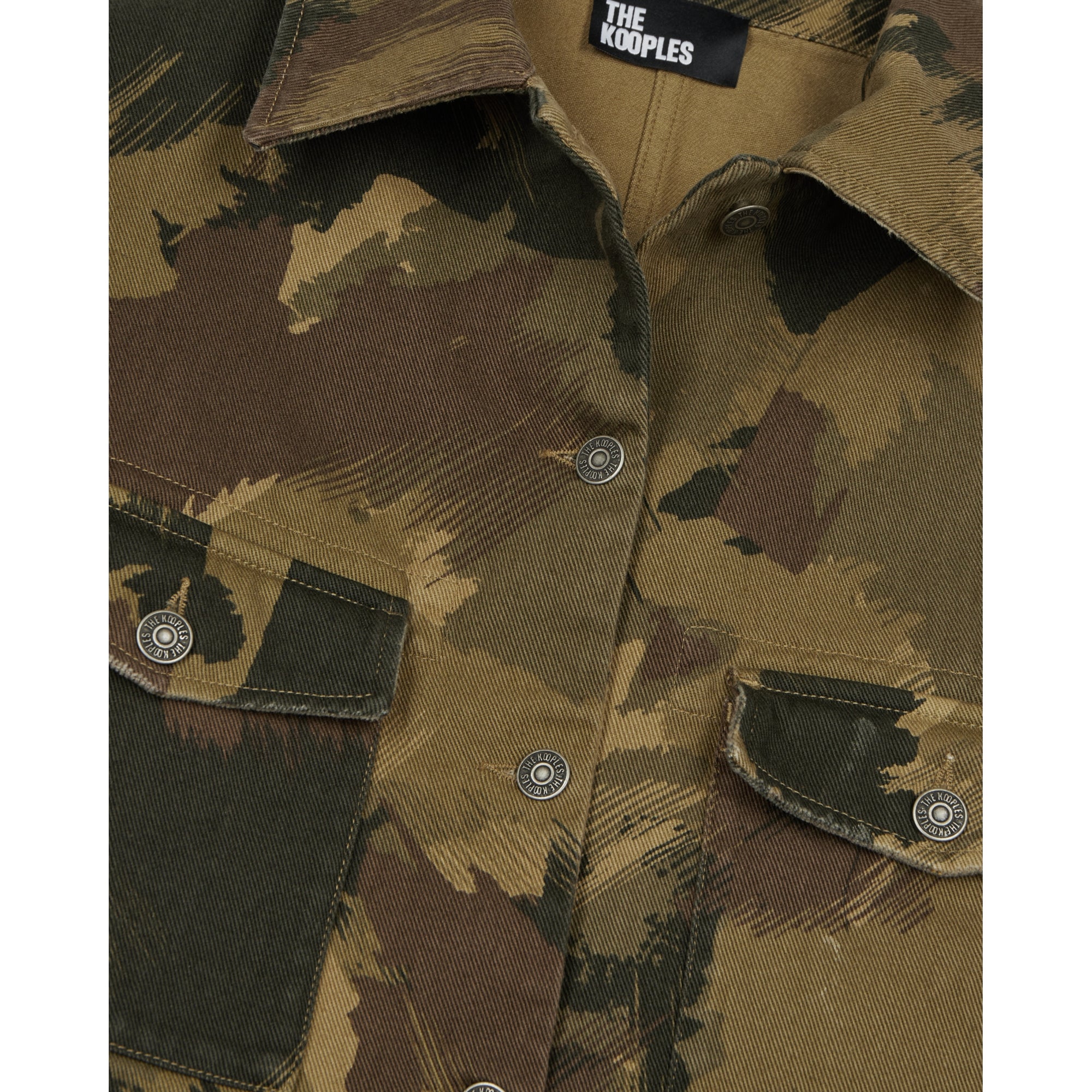 Short Denim Jacket | Women | Camouflage