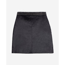 Short Leather Skirt | Women | Black