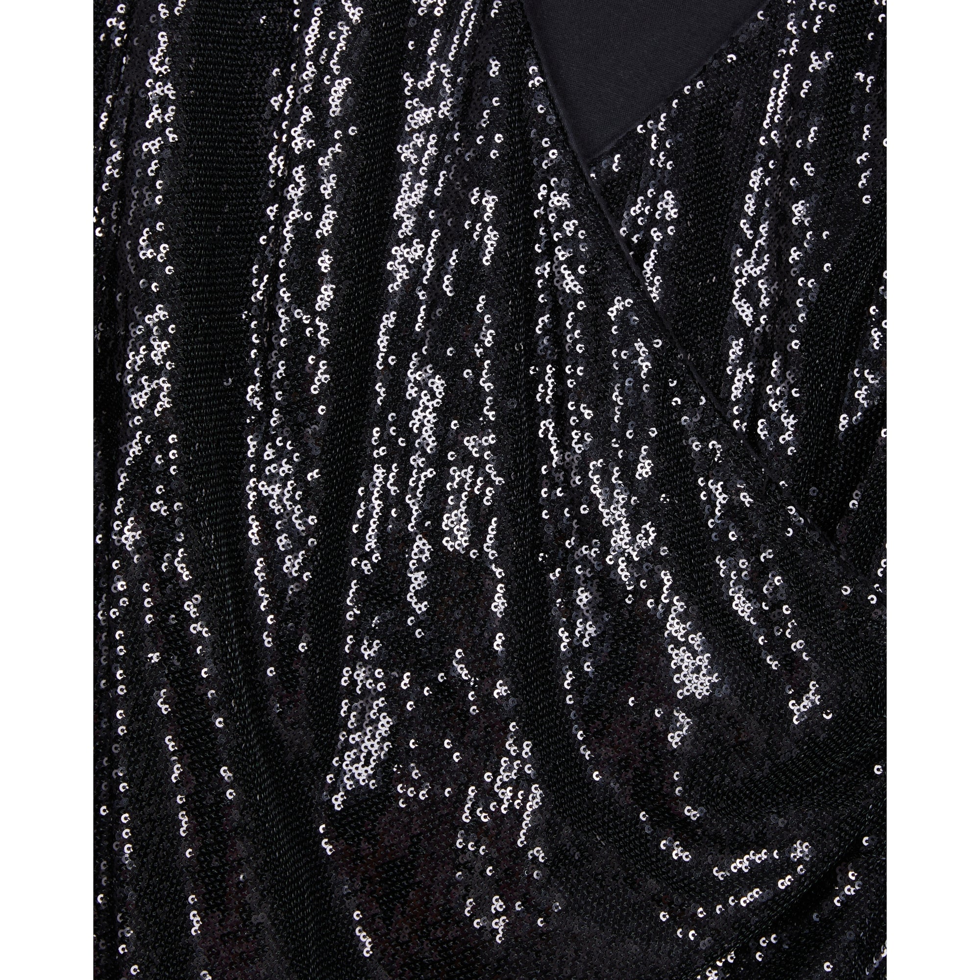 Short Sequin Dress | Women | Black