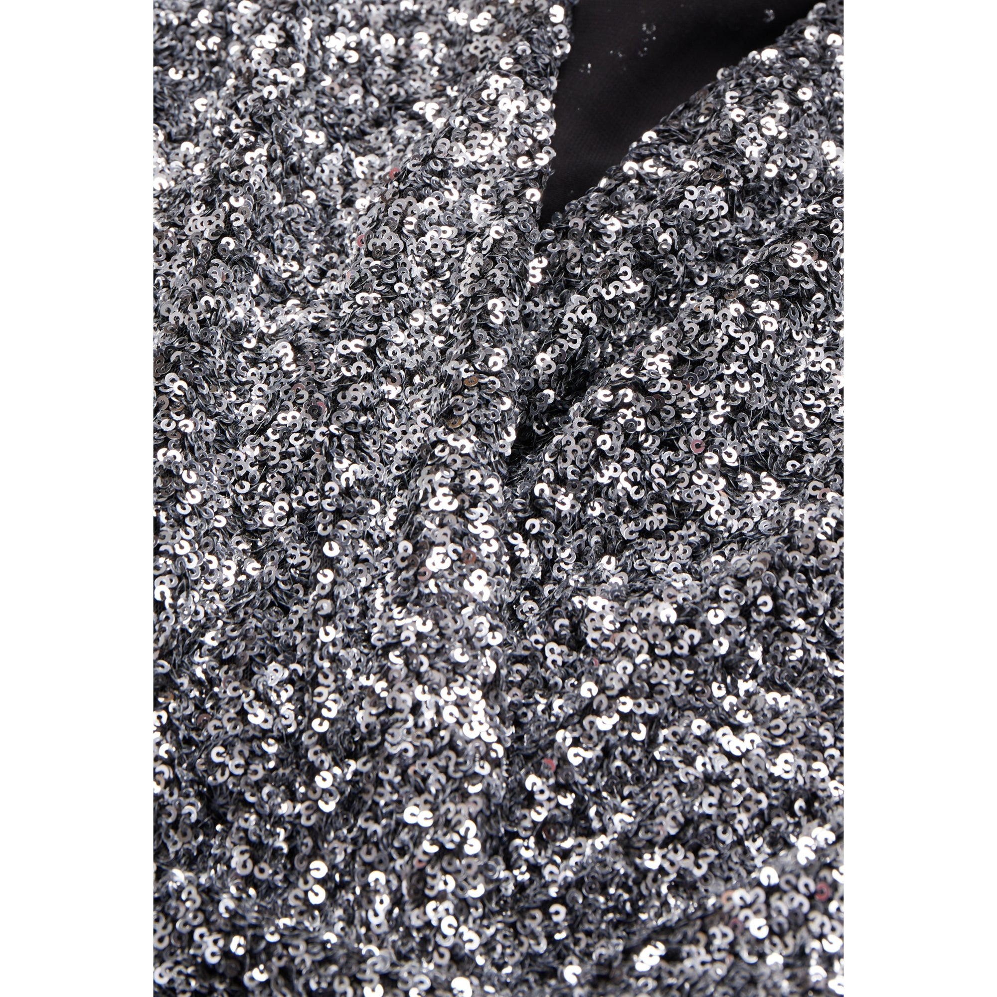 Short Sequin Dress | Women | Silver