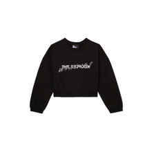 Short What Is Sweatshirt With Rhinestones | Women | Black