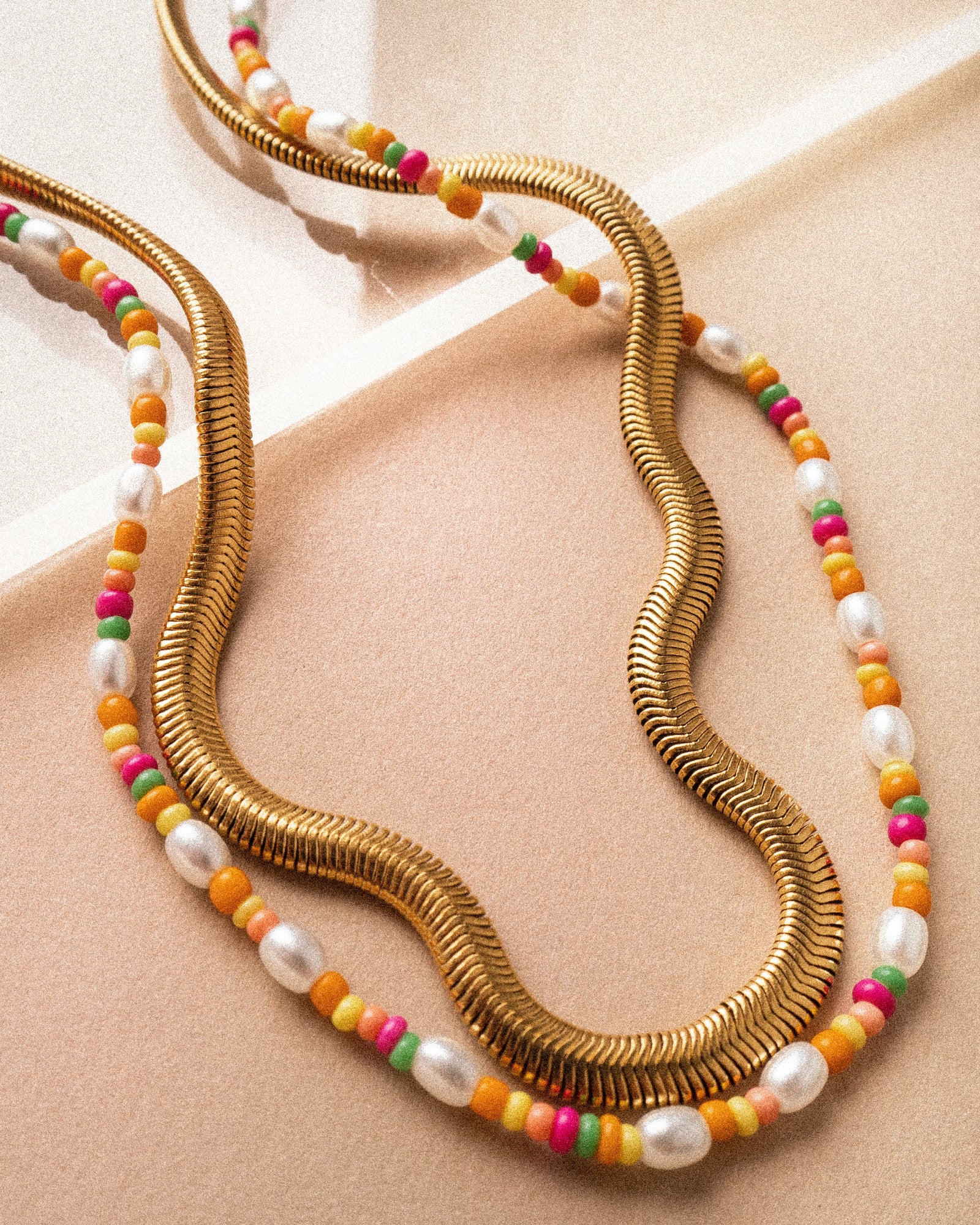 Lahaina Pearl Necklace  | Sivan Ayla x Luv AJ | Plated Gold