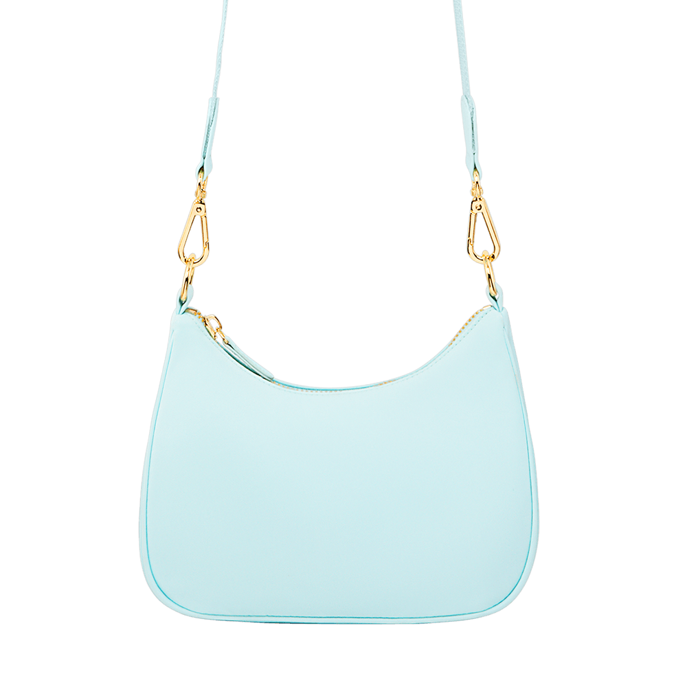 Curved Crossbody Bag | Sky