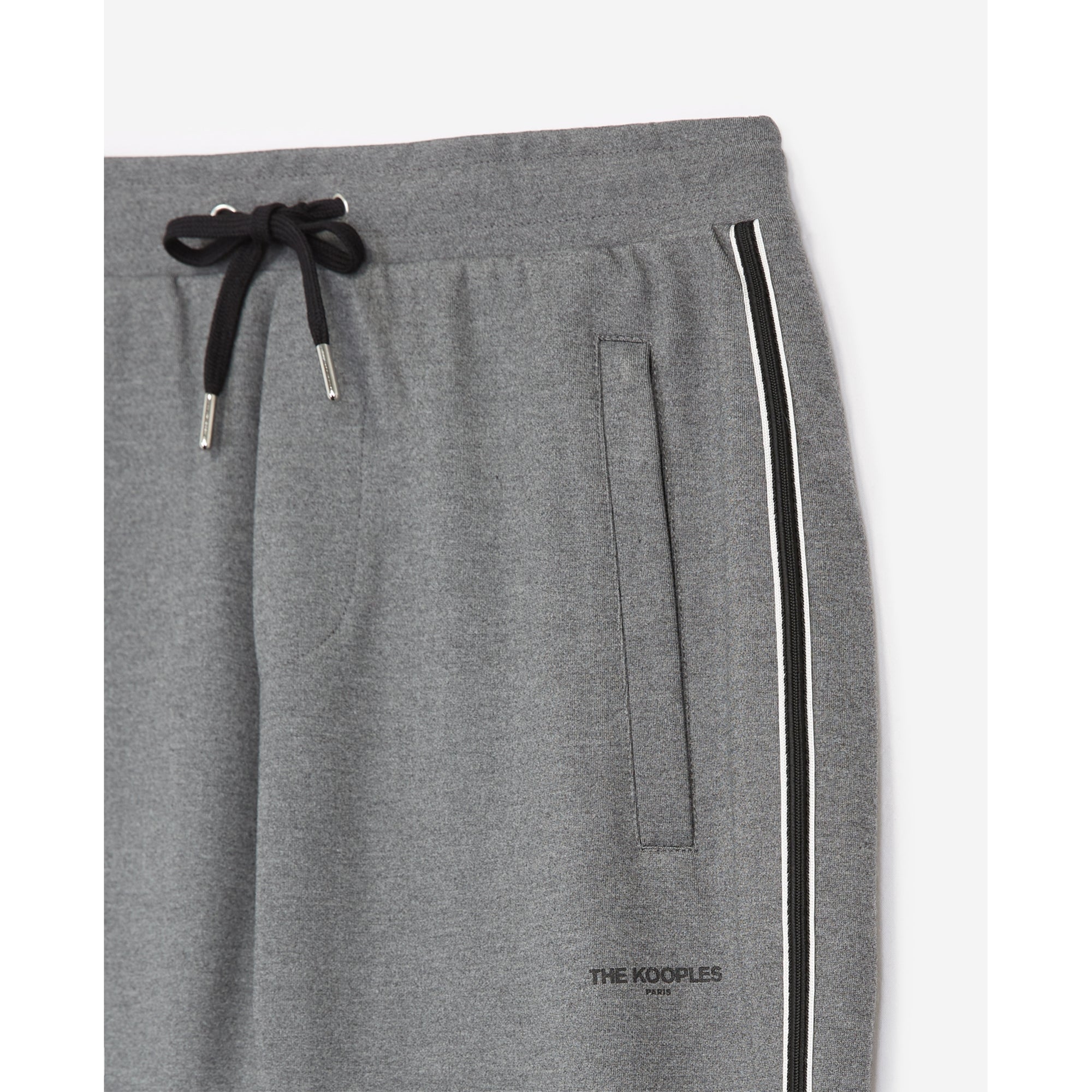 Slim Fit Joggers | Men | Dark Grey Melange