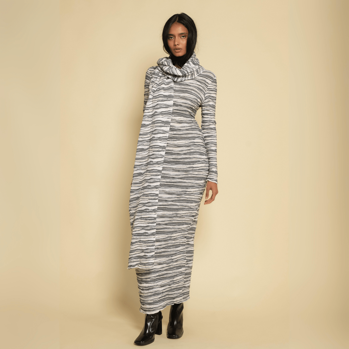 Winter Scarf | Slub Knit