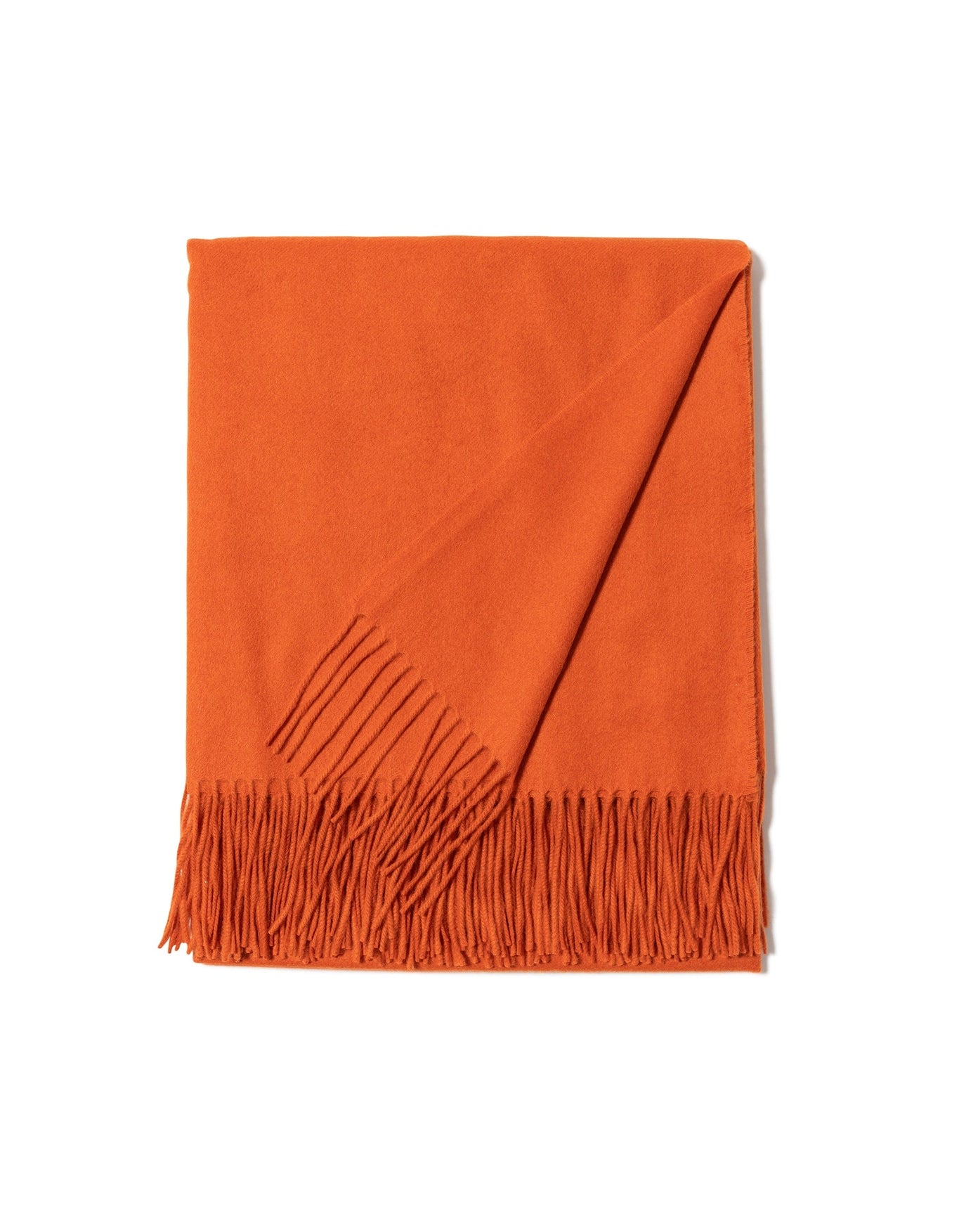 Sofia Cashmere | Woven Cashmere Throw | Paprika
