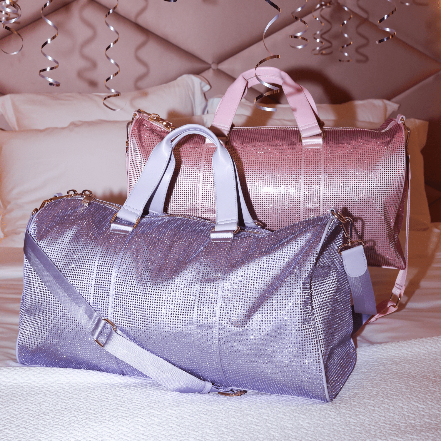 Duffle Bag | Pink Sparkle