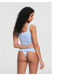 Square Neck Tank Top | Sky Blue
