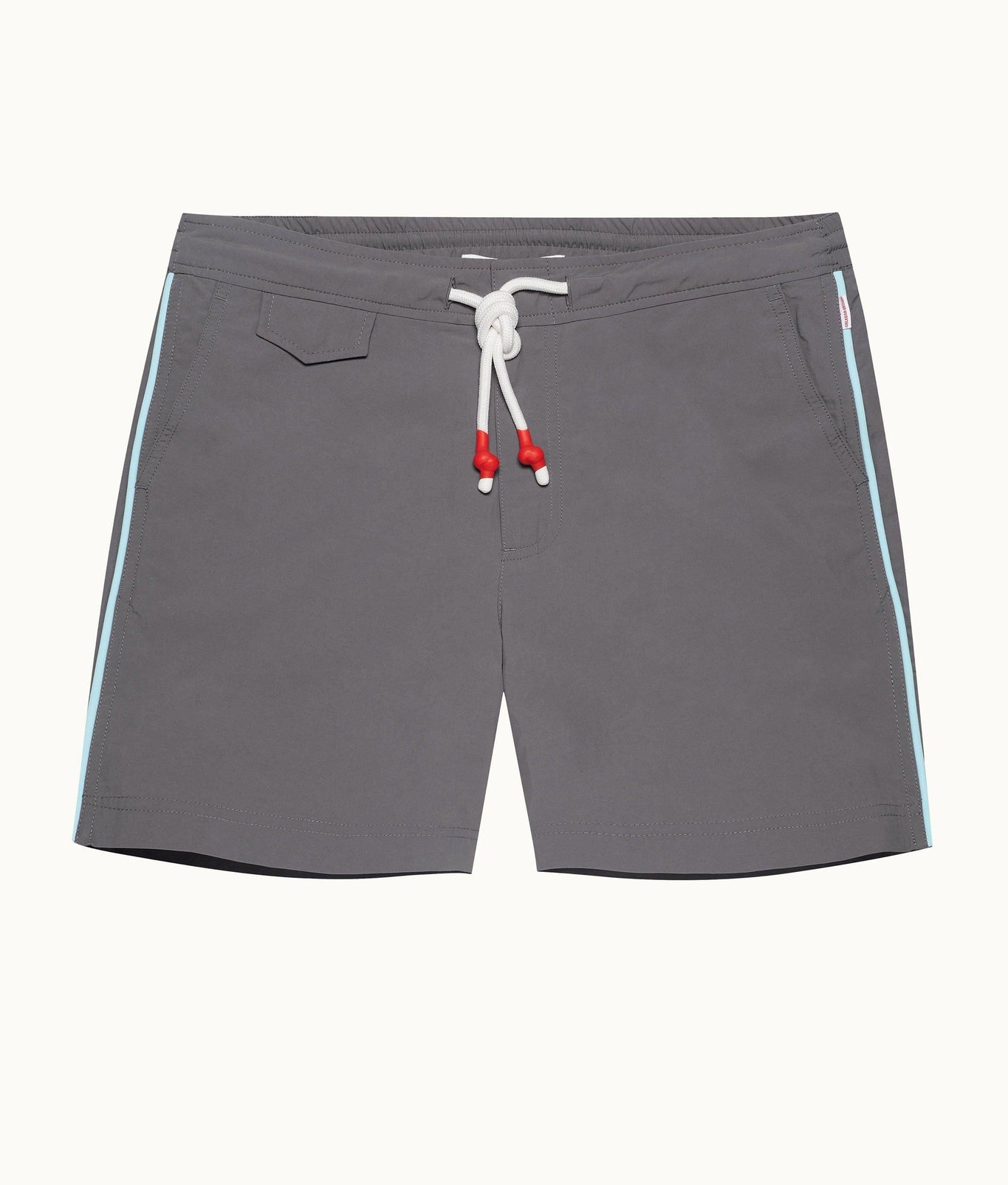 Standard Piping Drawcord Mid-Length Swim Shorts | Fossil