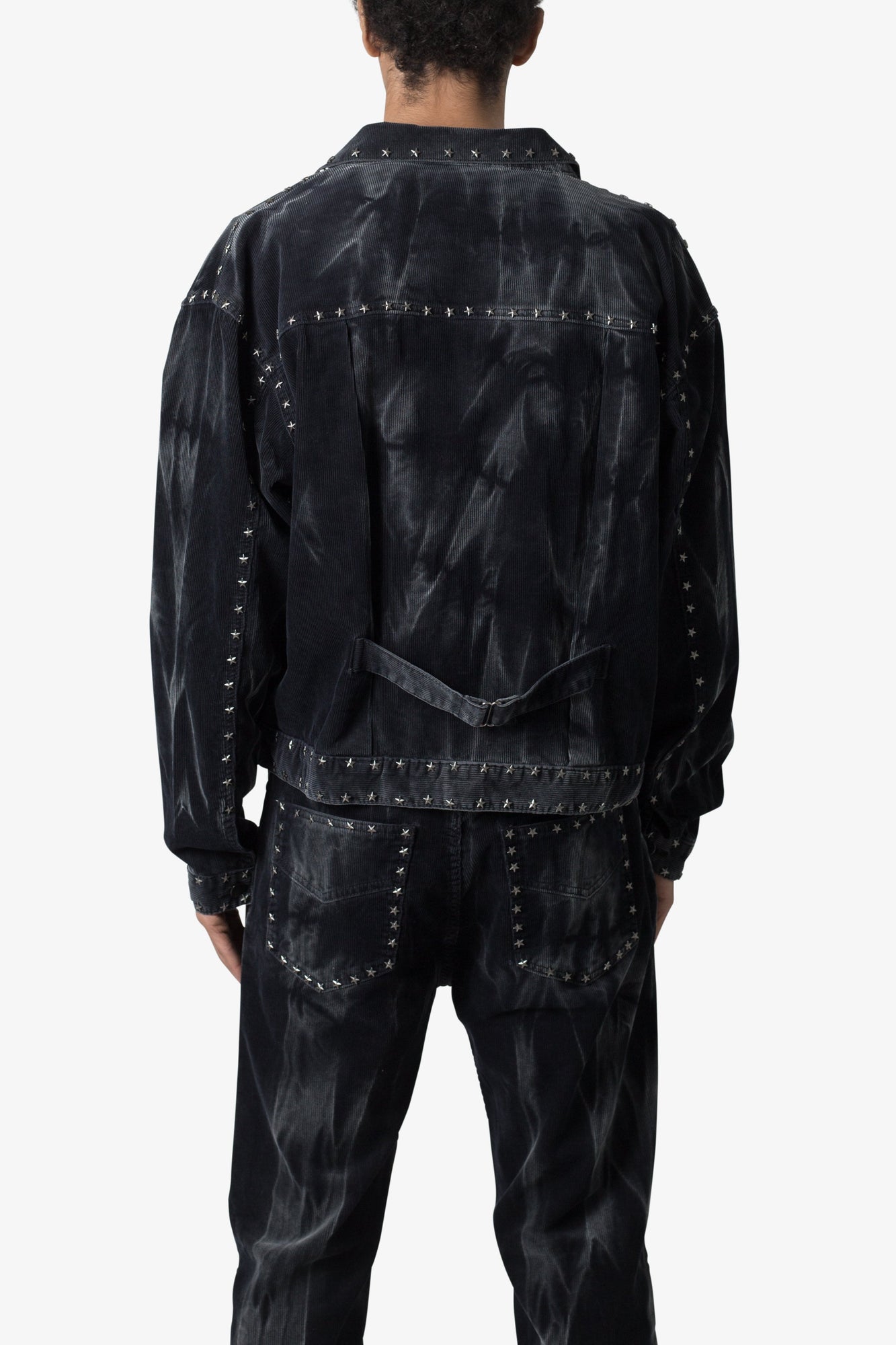 Star Studded Jacket | Washed Black