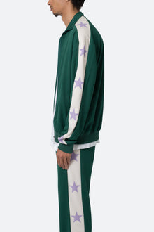 Star Track Jacket | Green