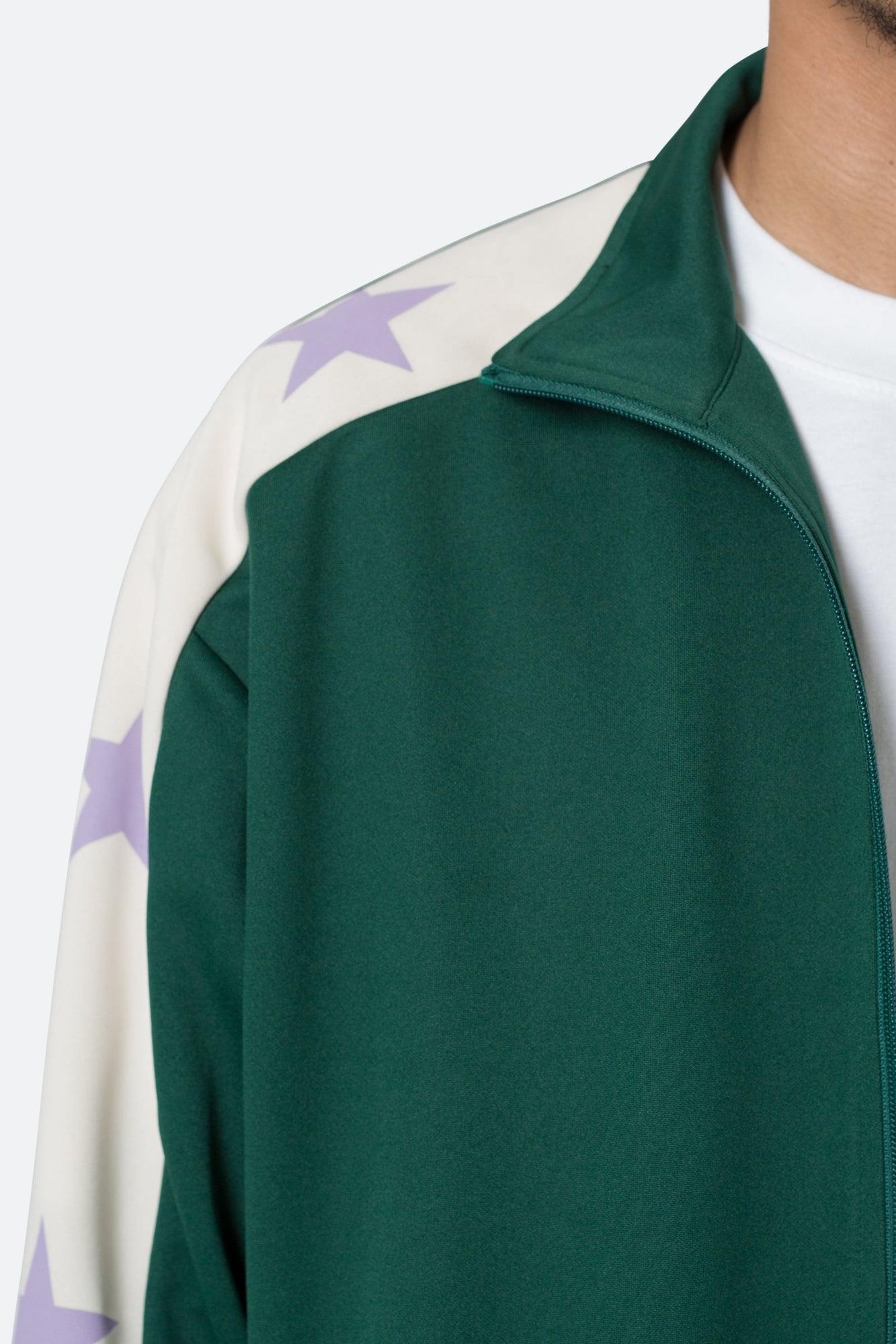 Star Track Jacket | Green