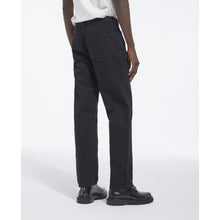 Straight-Cut Faded Retro Jeans | Men | Black Denim