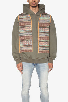 Studded Blanket Vest | Brown