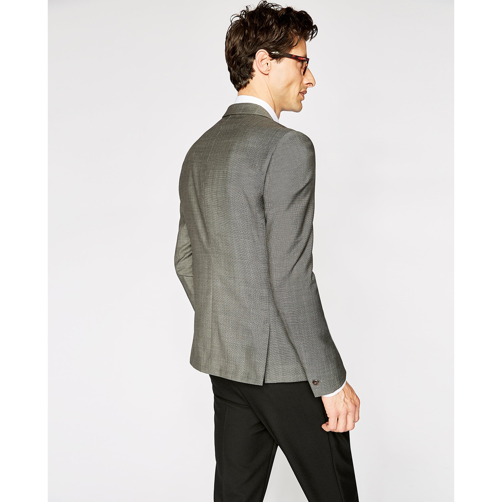 Suit Jacket | Men | Grey Black