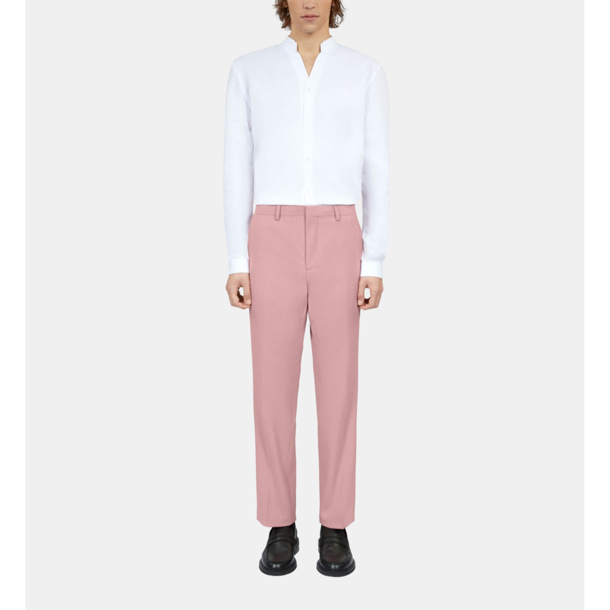 Suit Trousers | Men | Pastel Pink