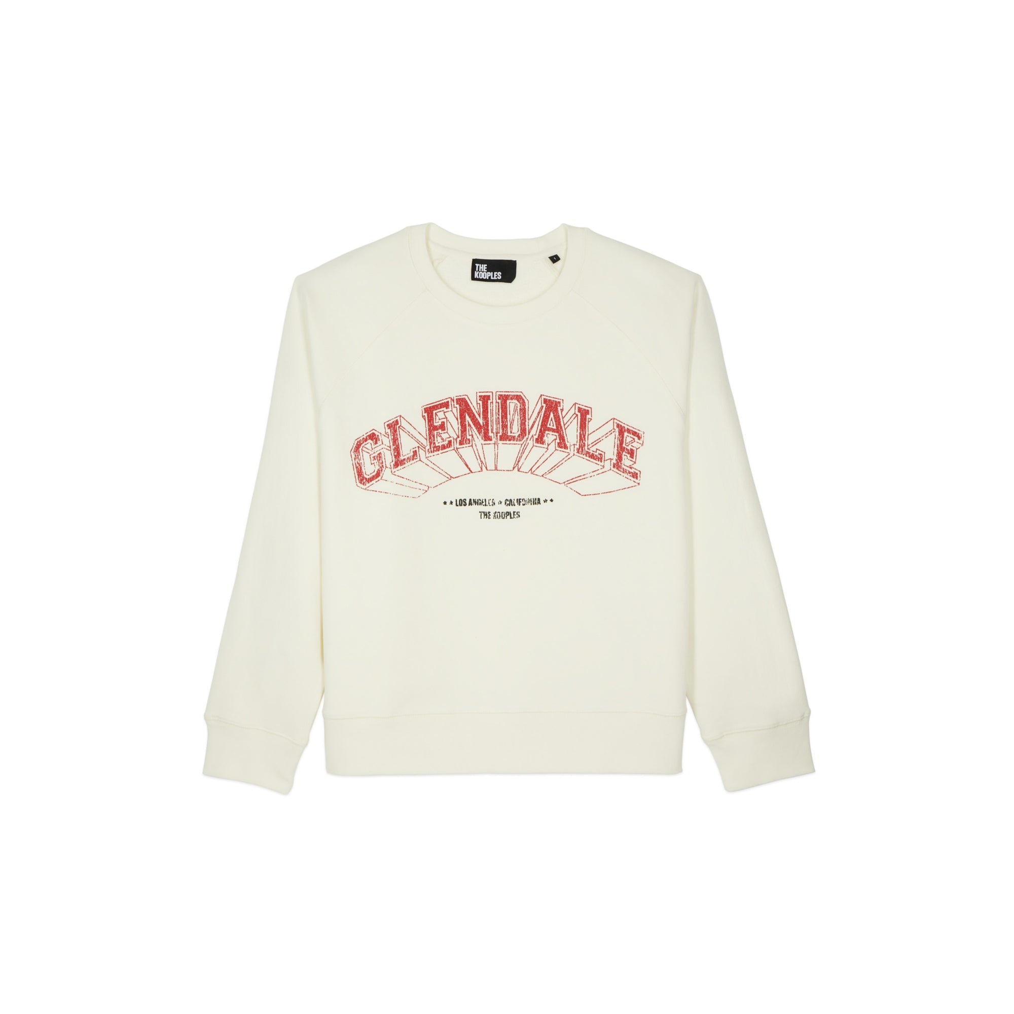 Sweatshirt With Glendale Serigraphy | Women | Ecru