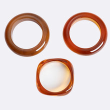 Formentera Bangle Set | Set of 3 Bangles | Shades of Brown
