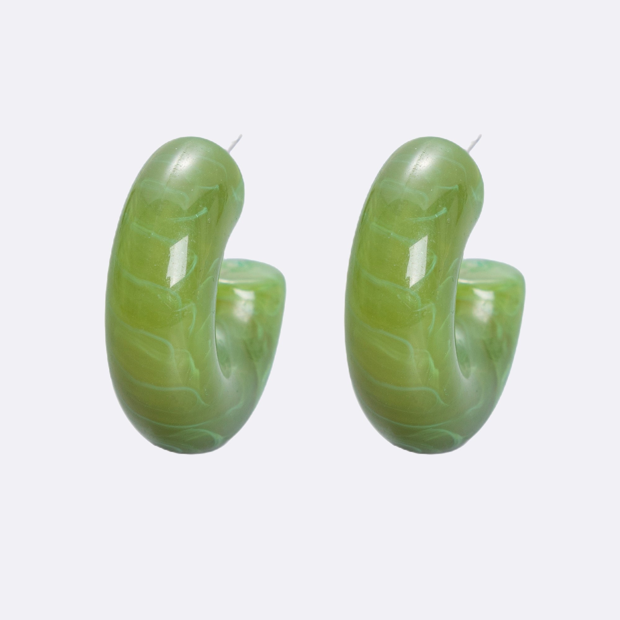 Lucite Noemi Earrings | Green