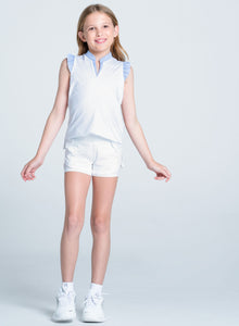 Kids | Lovely Pleat Tank | Lavender