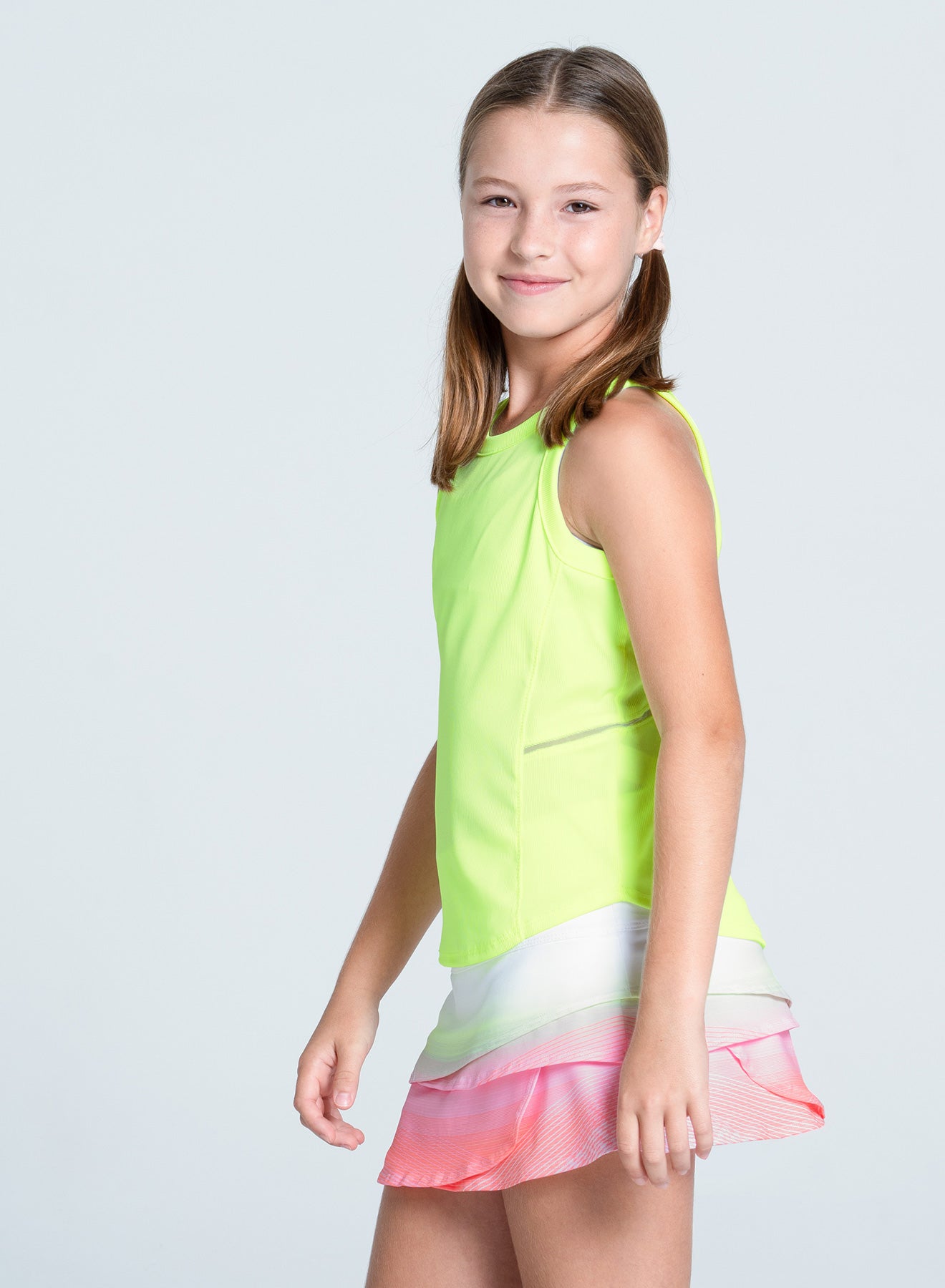 Kids | Free To Fly Tank | Lemon Frost