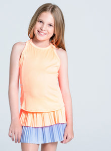 Kids | Free To Fly Tank | Orange Frost