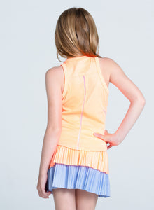 Kids | Free To Fly Tank | Orange Frost