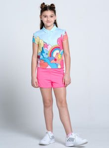 Kids | Beyond The Clouds Polo Short Sleeve | Multi